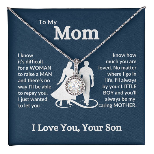 To My Mom Your Son | "You Are Loved" | Eternal Hope Necklace